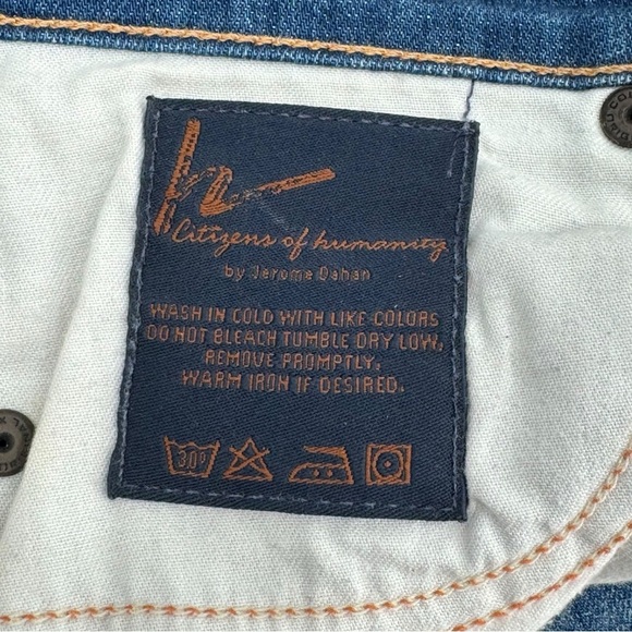 Vintage '00s Citizens of Humanity Low Rise Flare Jeans Jerome Dahan | Size 27 - Picture 9 of 10